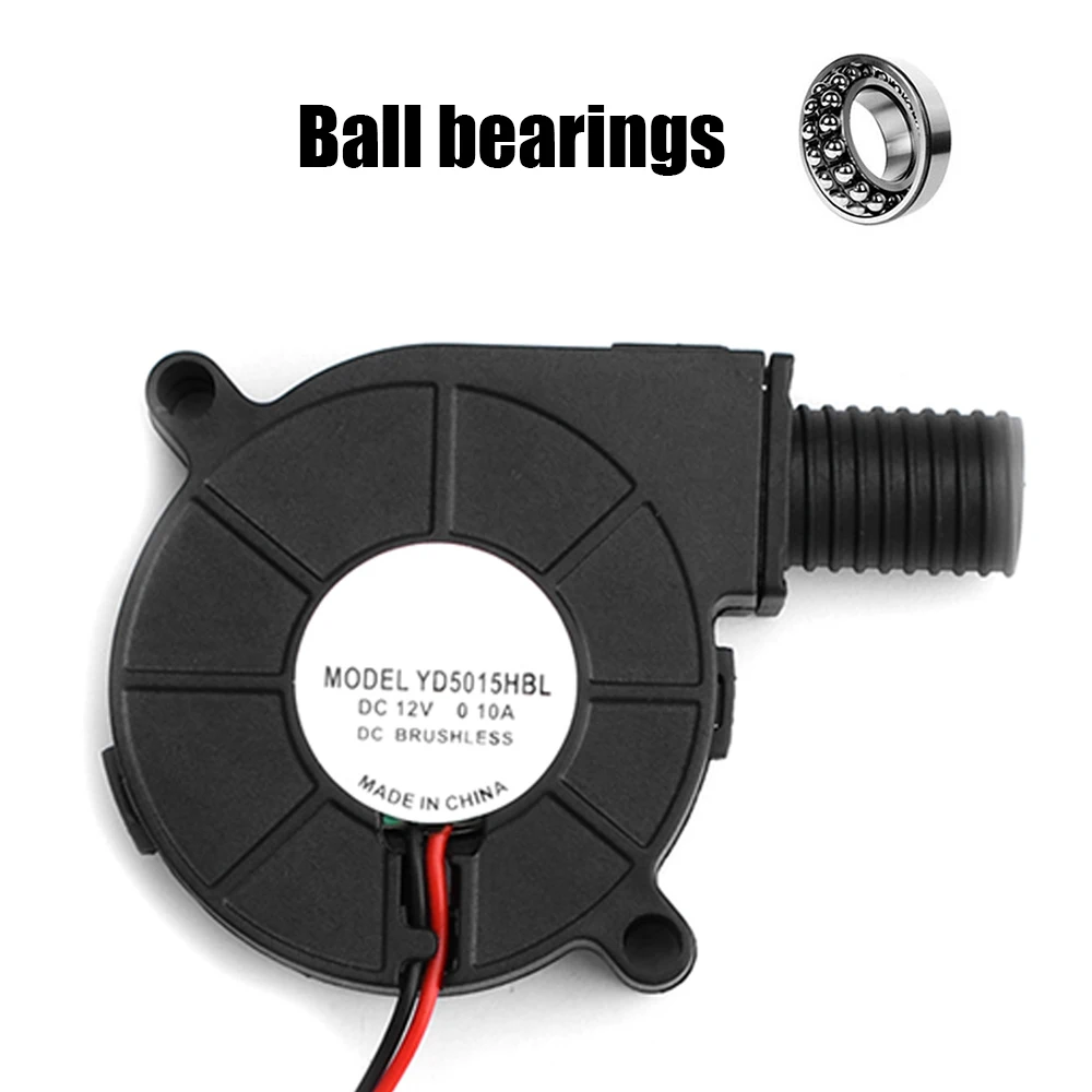 

50 мм 5015 радиальный турбонагнетатель DC 12 В аксессуары для 3D-принтеров вентилятор 50 мм бесщеточный охлаждающий вентилятор постоянного тока охлаждающий вентилятор турбины