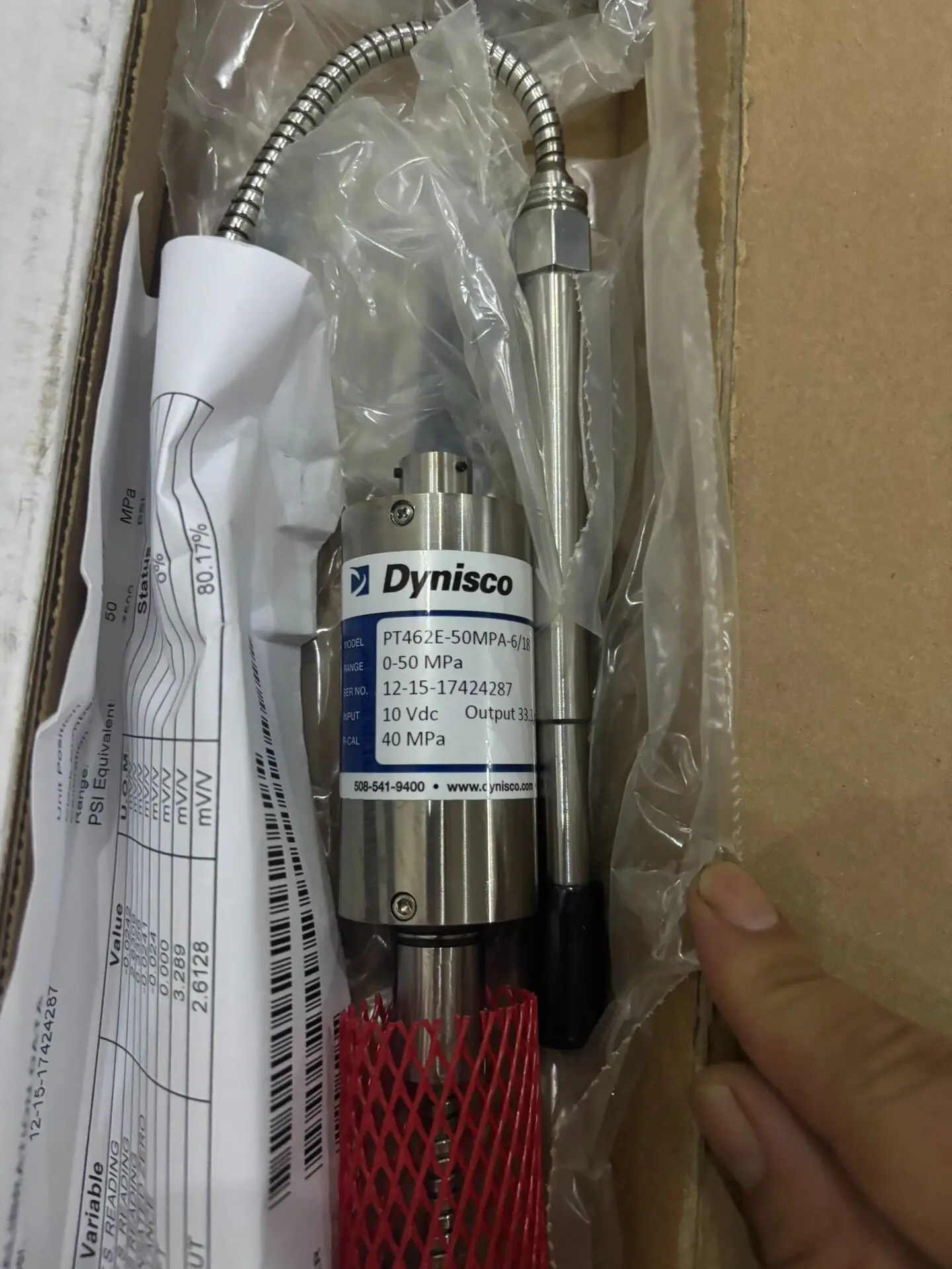 PT462E-50MPA-618, DYNISCO (art.: 3920dc617a52c) - 3920dc617a52c