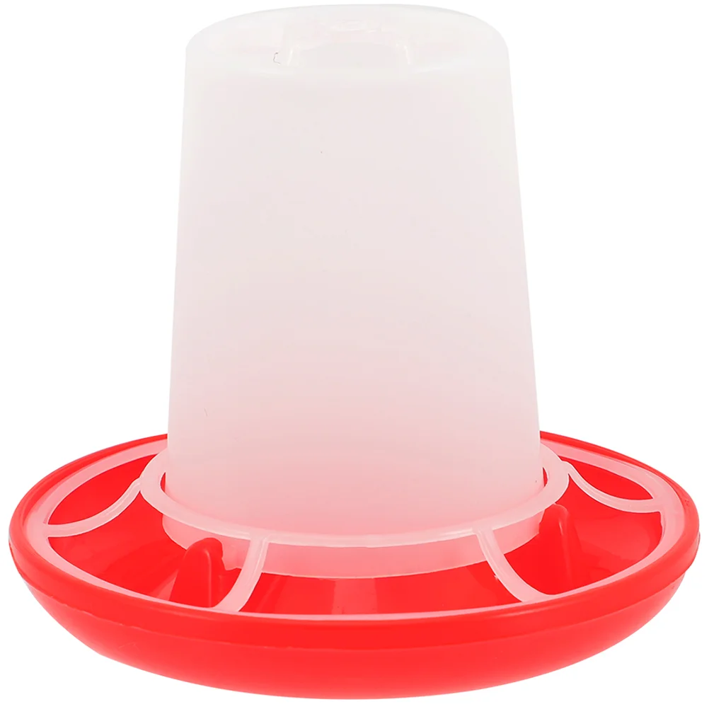 

Household Chick Feeder Poultry Feeding Container Containers Quail Chicken Set Baby Duck Food Pigeon Trough Kit Manger Automatic