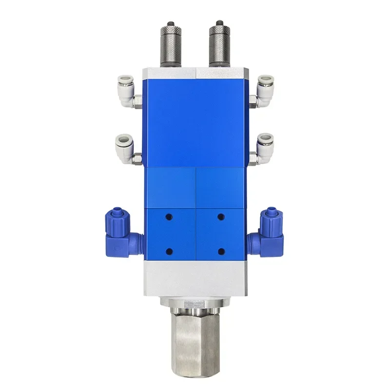 QLH-33G Backsuction Двойной жидкий клеевой клапан с высоким расходом AB Прецизионный