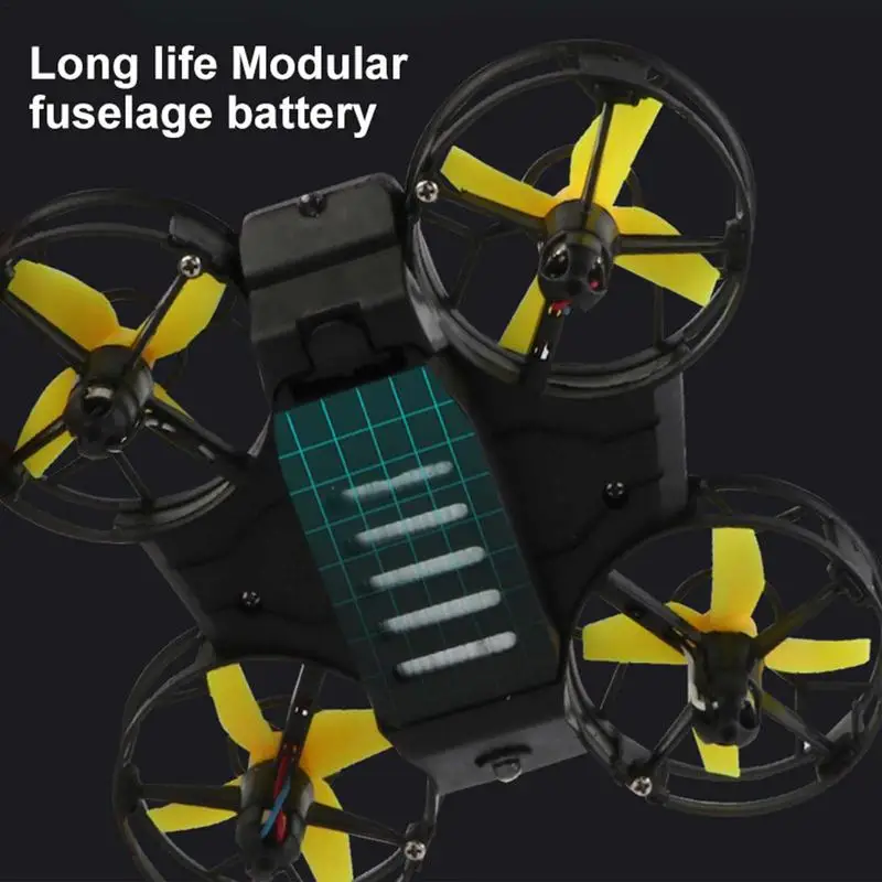 Летающий Дрон Радиоуправляемый Мини С 3-скоростным Безопасным Летающим