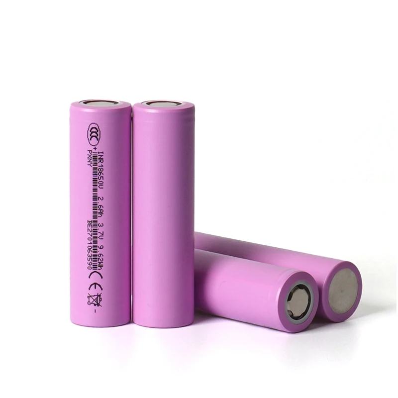 Фото Оригинальный аккумулятор PXNY INR 18650V, реальная емкость 2600 мАч, CDR 3C, 3.7 В, перезаряжаемый, с длительным сроком службы, для фонарика. №5