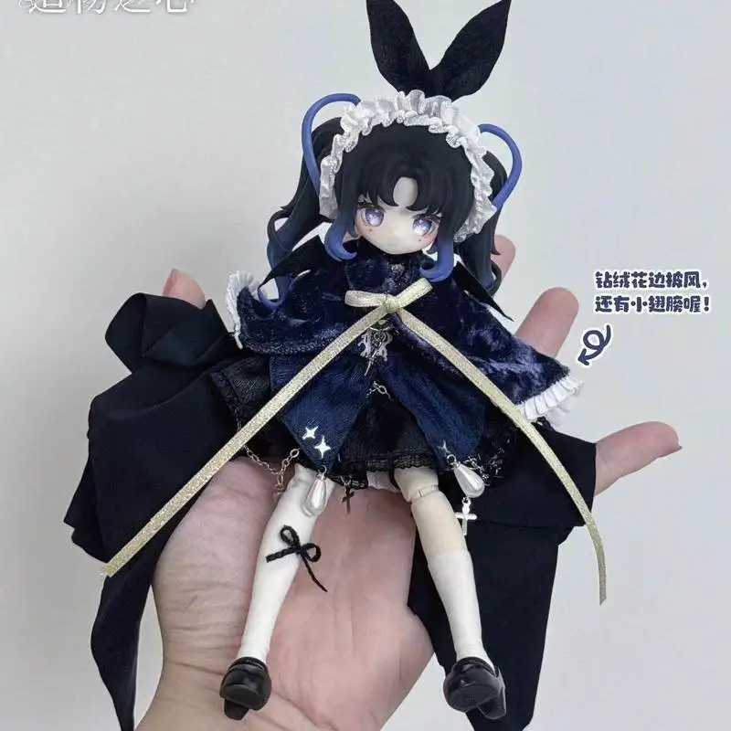 Фото Оригинальная коллекционная фигурка Meki'S Heart Of Creation Blind Box 12 Minutes Mjd Mobile Doll Limited Edition на подвесной карточке - Colorful Love Platinum №4