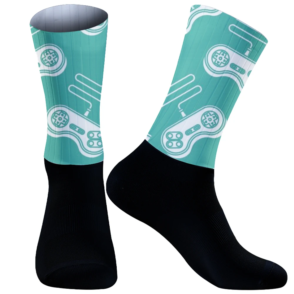 Новые чесаные велосипедные подарочные носки для свадьбы рождественские