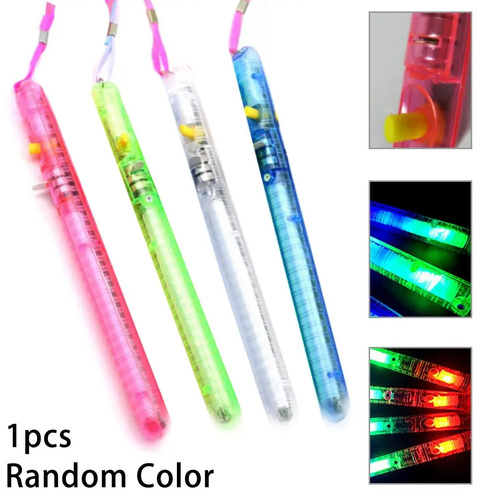 

1Pcs LED Glowsticks Flashing Stick Colour Changing Party Glow LED Light Flashing Stick Wand In Dark Glow Party Supplies Festival