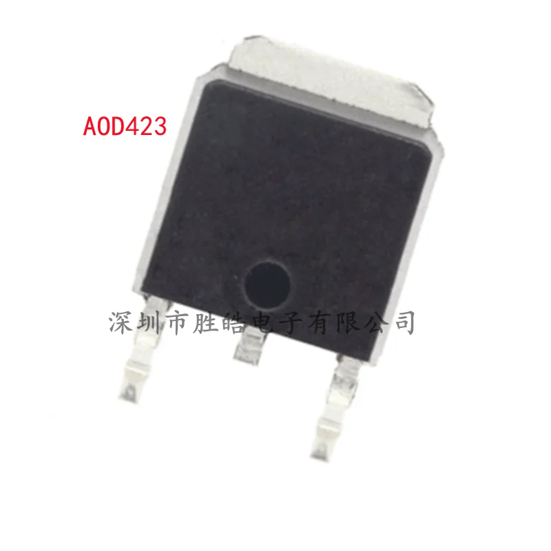 

(10PCS) NEW AOD423 423 30V 70A TO-252 MOS Field-Effect Transistor P-channel Integrated Circuit
