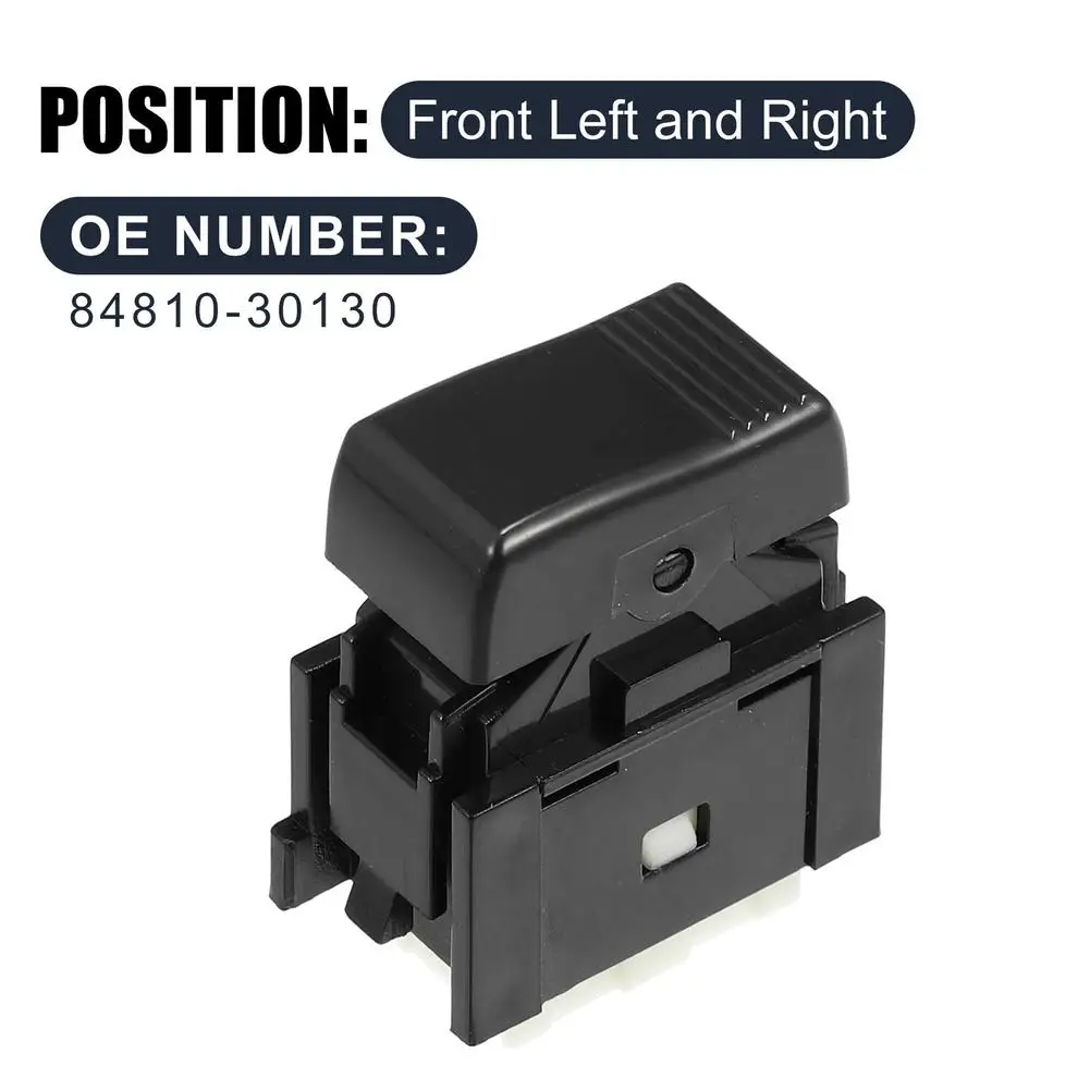 

Car Front Power Window Switch Regulator Button Glass Lifter Single Control Switch Compatible For Cressida Auto Parts 84810-30130