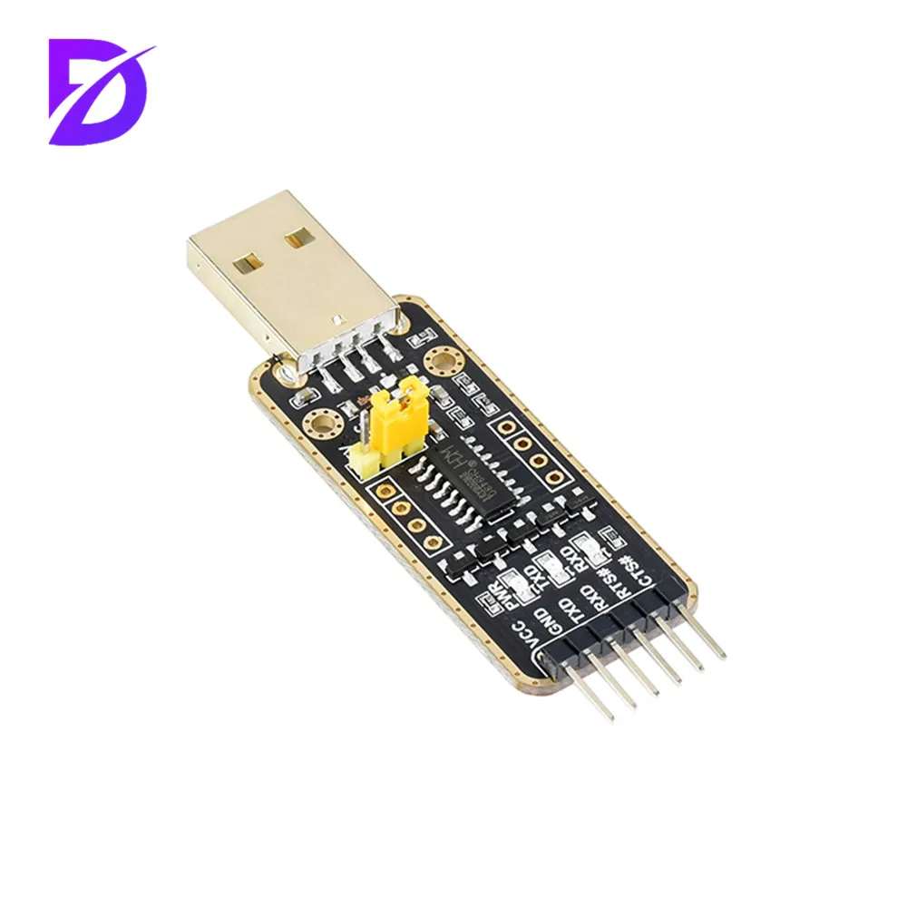 

USB to Uart TTL Adapter CH343G Chip 6MBPS Overvoltage Protection Anti Static 6Pn Serial Converter Module for Win7/8/10/11