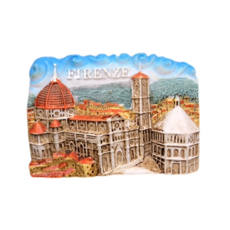 Магнитный 3d холодильник коллекция сувениров из Италии Рим Пиза Венеция