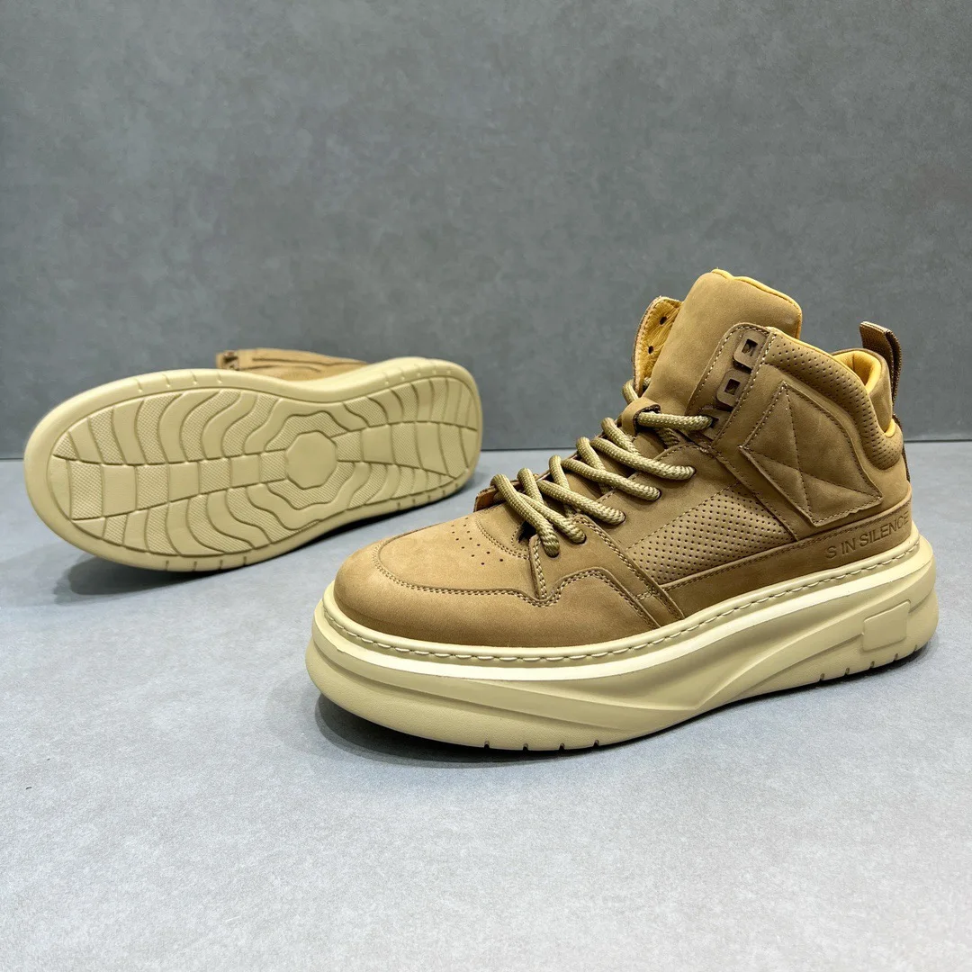 Fengzhi модная зимняя обувь на толстой подошве износостойкая простая повседневная