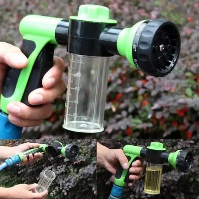 

Portable Foam Water Gun High Pressure 3 Grade Nozzle Jet Car Washer Sprayer Cleaning Tool Automobiles Wash Tools