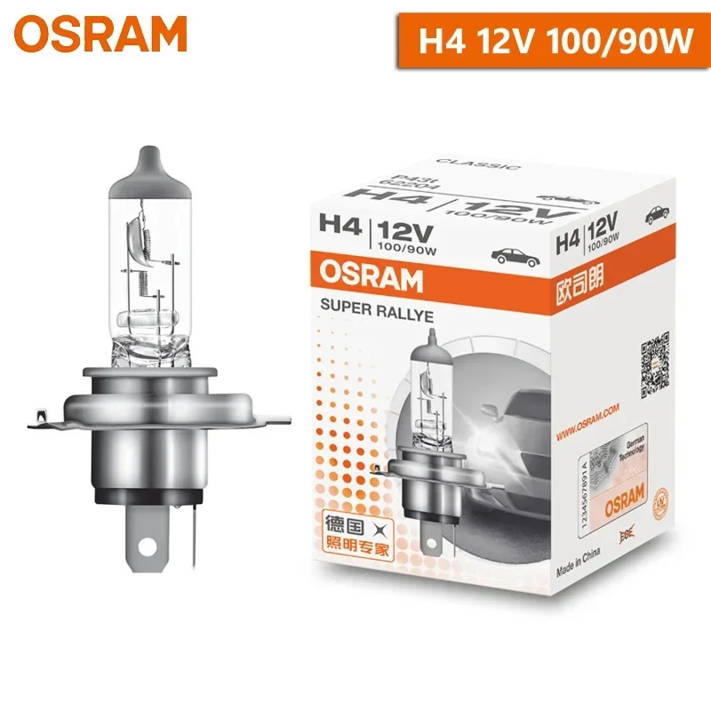 

OSRAM Original H1 H4 H3 H7 12V Стандартная лампа 3200K Фара Авто противотуманная фара 55 Вт 65 Вт 100 Вт Автомобильная галогенная лампа OEM Качество (1 шт.)