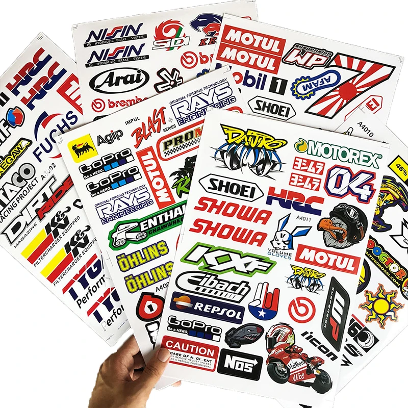 

2PCS PVC Waterproof Motorcycle Accessories Sticker & Decals Mountain Bike Stickers for Bike Water Bottles Laptop Bicycle Decals
