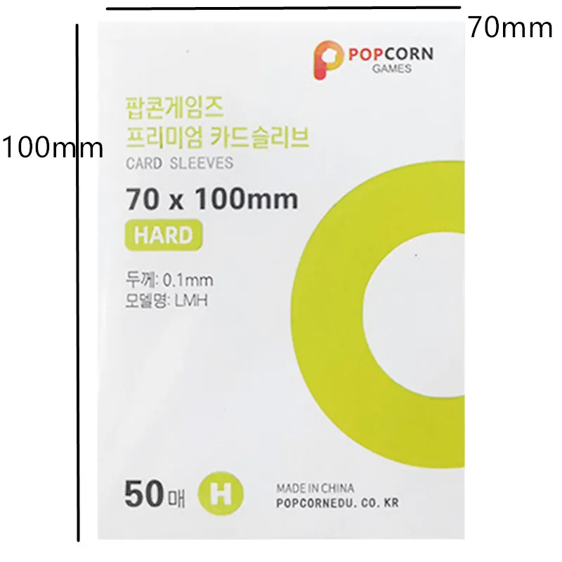 

Прозрачные защитные чехлы для фотокарт Kpop 50 шт.