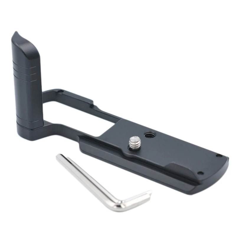 

Camera L Bracket,Quick Release Plate for GX9/GX85/GX7II Camera Grip Base Vertical Quick Release L Plate Black