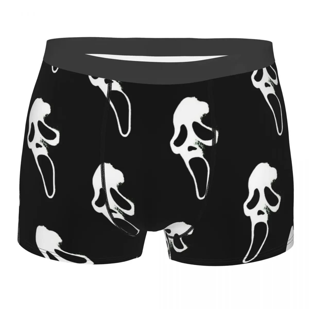 

Horror Slasher Ghost Face Men Boxer Briefs Underwear Scream Sidney Prescott Film Highly Breathable High Quality Gift Idea