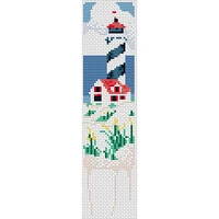 bk117 diy craft cross stitch bookmark christmas plastic fabric needlework embroidery crafts counted new gifts kit holiday
