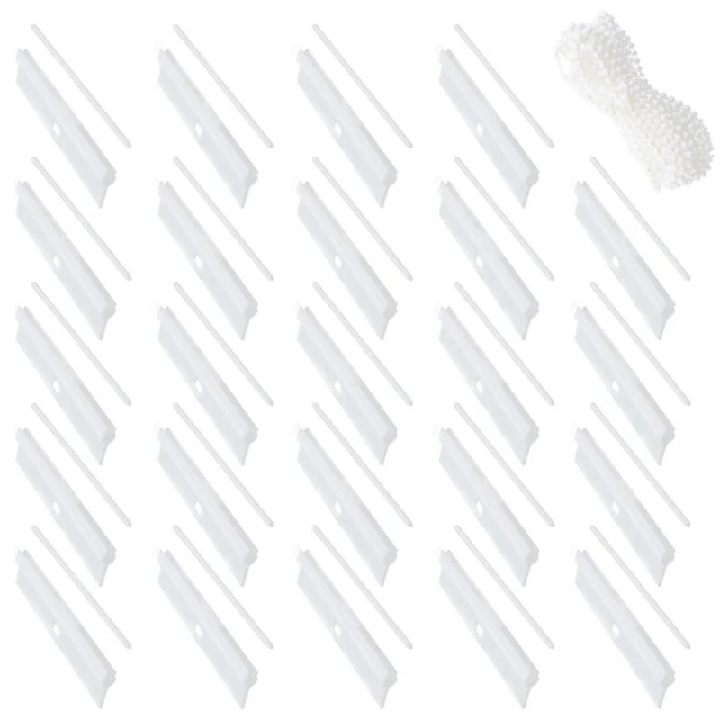 Комплект аксессуаров для вертикальных жалюзи украшения дома с вешалками