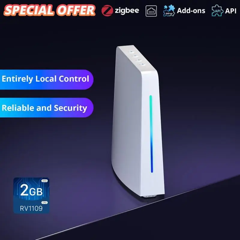 

SONOFF iHost Smart Home Hub AIBridge Zigbee Gateway Matter Hub Private Local Server Compatible with Wi-Fi LAN devices Open API