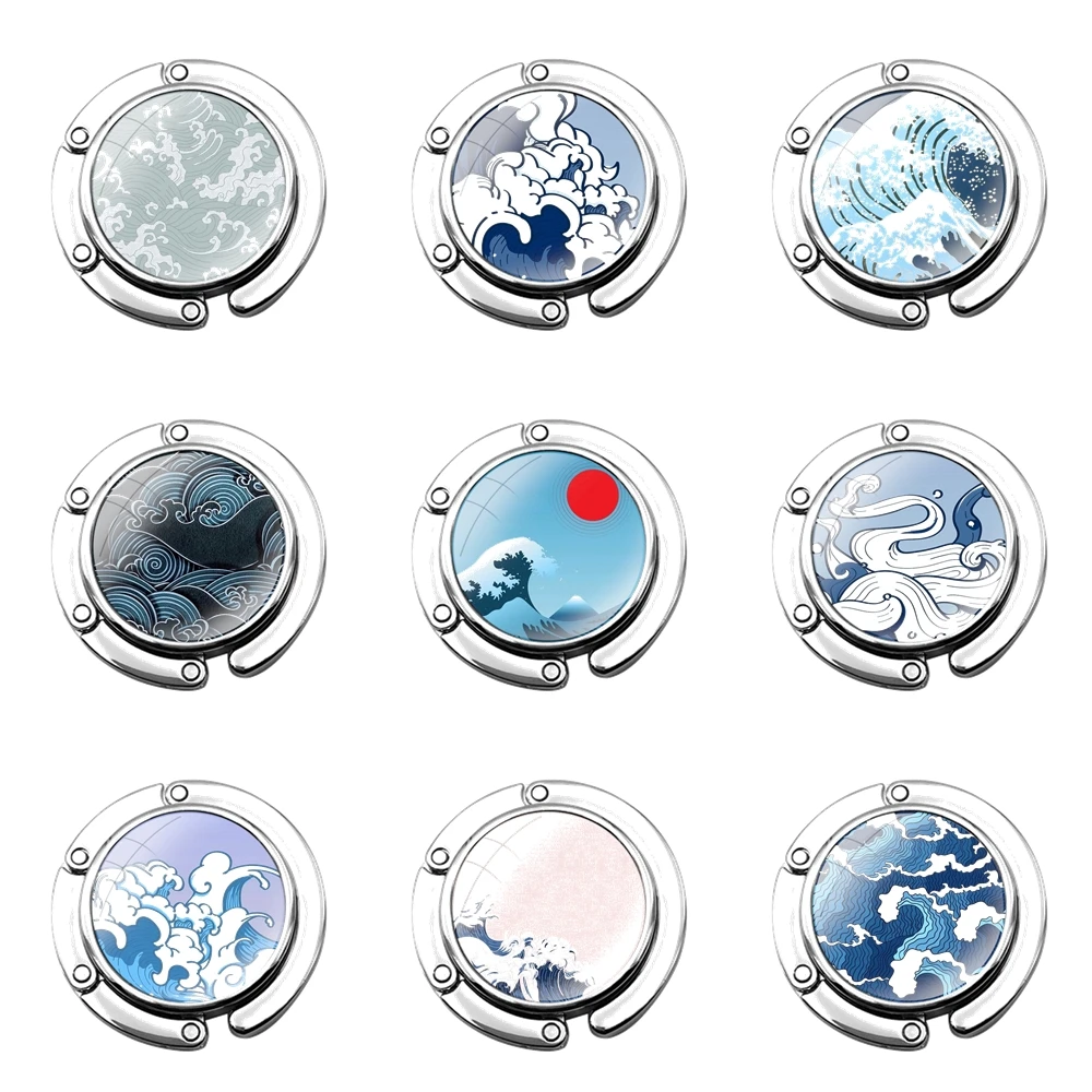 Складной крючок для кошелька женщин настольная Сумочка хранения складной