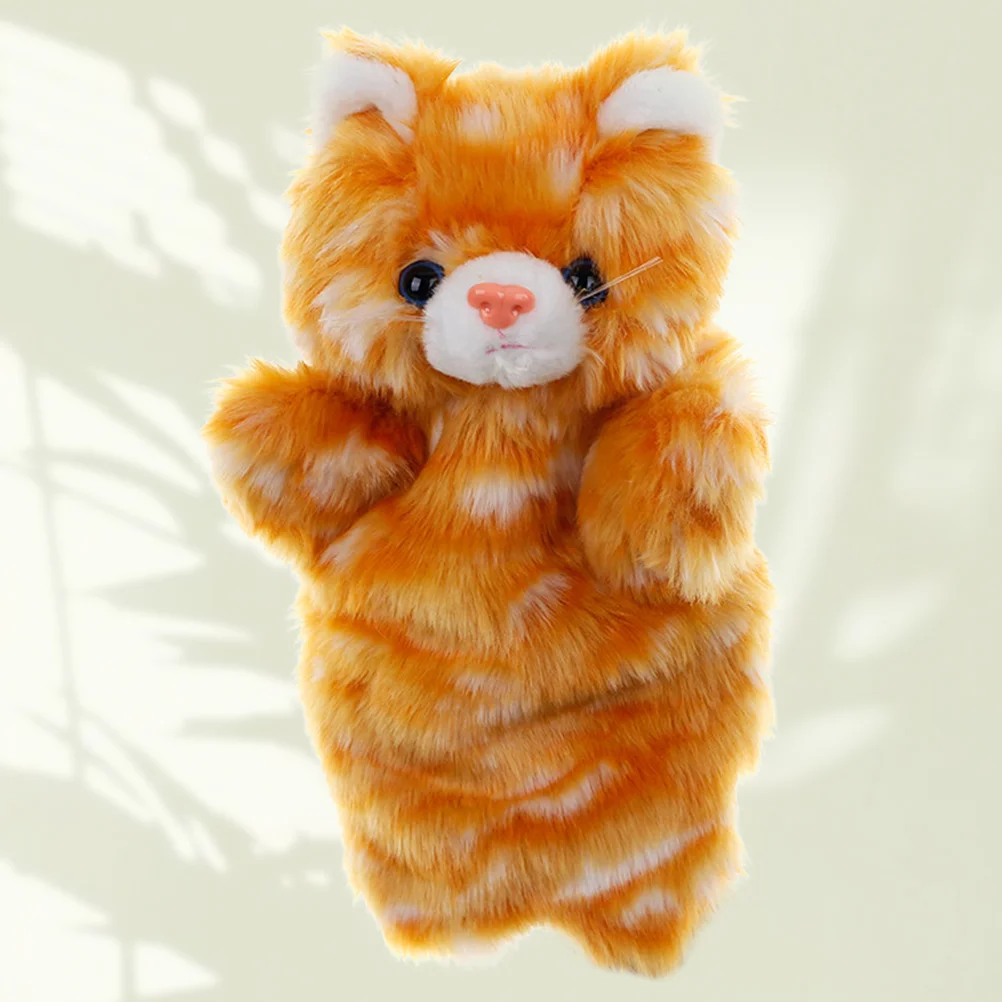 

Cat Finger Puppets Story Time Animals Puppets for Funny Birthday Party Kids Toddlers Shows Playtime Schools