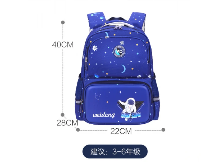 New Cartoon Unicorn Astronaut Schoolbags for Girls Boys Fashion Noble British Style Cute Sweet Backpacks High-capacity  Mochilas