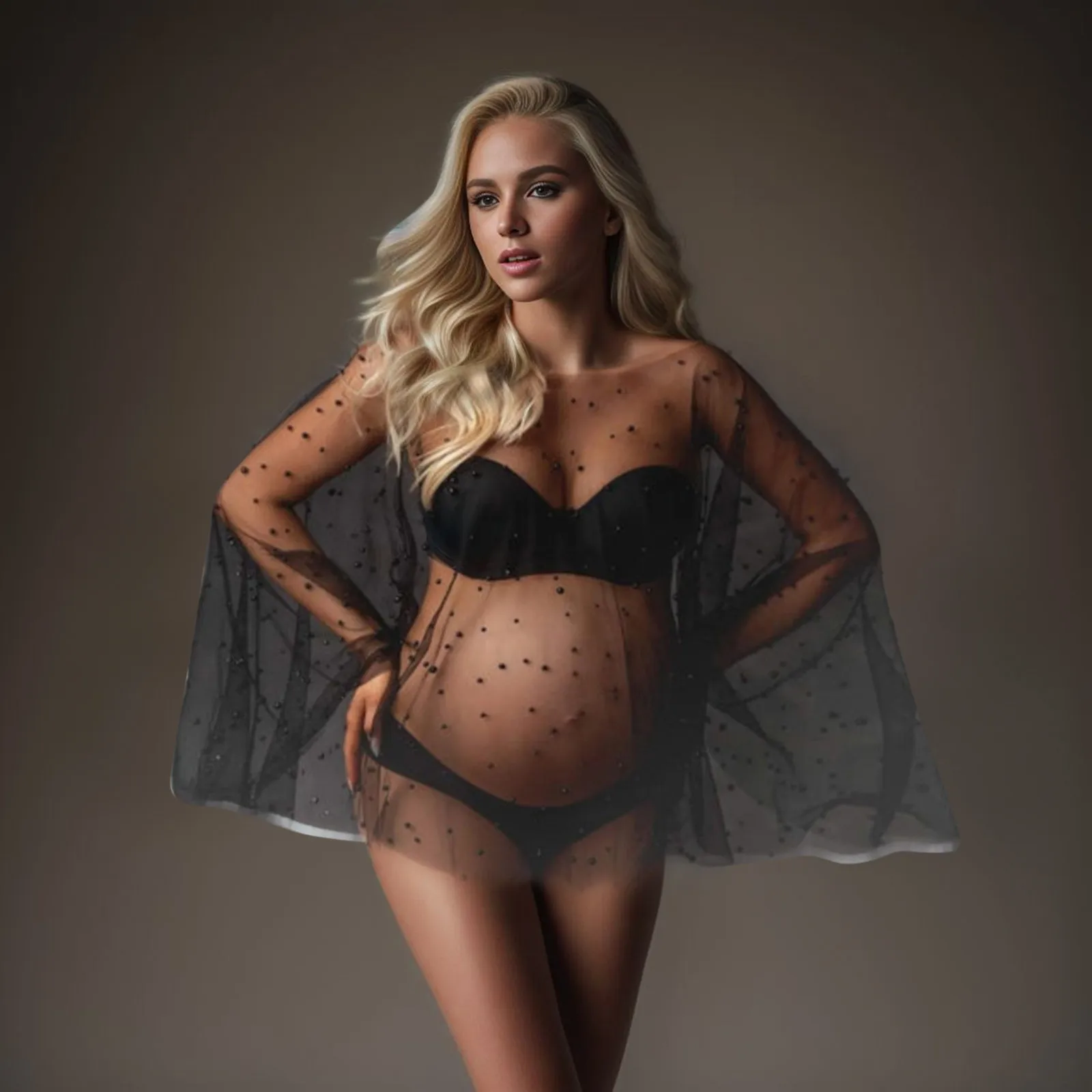 

Платья для фотосъемки для беременных элегантные высококачественные сетчатые платья без бретелек с жемчужными бусинами для фотосъемки беременности маленькая накидка
