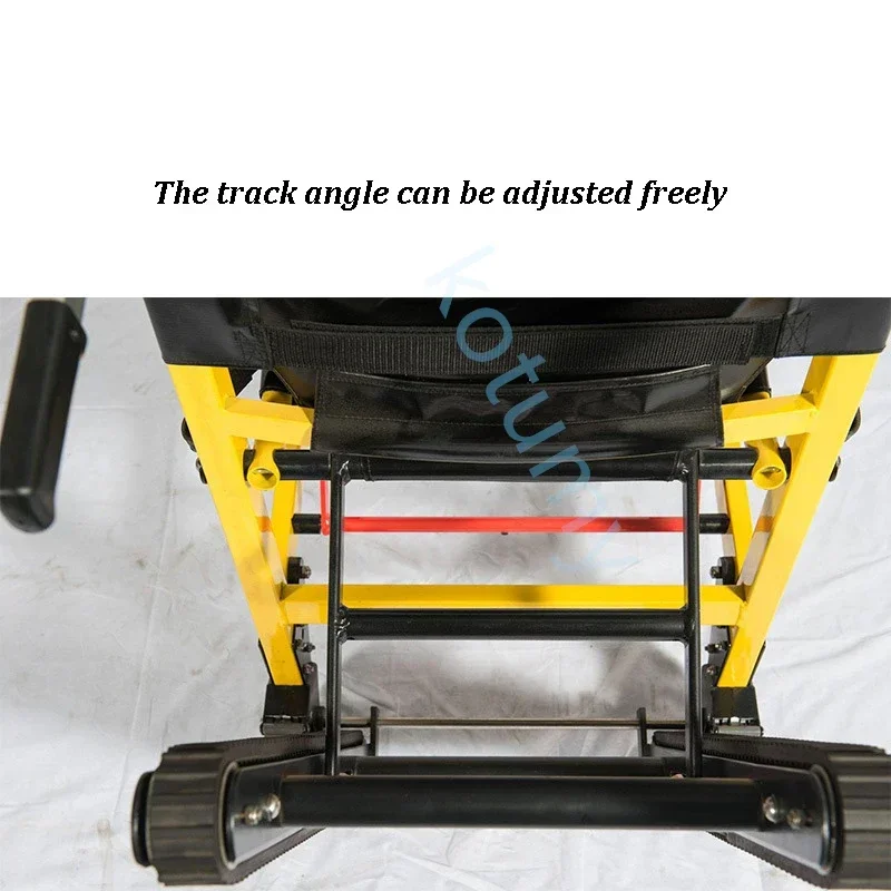 Шезлонг dɾscalade Manuelle Pliable d'Urgence Fauteuil Roulant en Alliage d'Алюминий Haut et Bas Machine