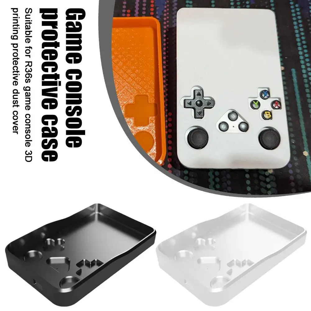  Защитный чехол для игровой консоли r36s PETG 3D-печать пылезащитный