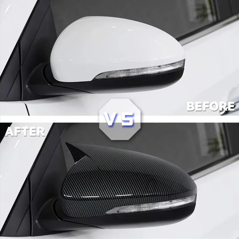 Фото Для Hyundai Tucson 2015 2016 2017 2018 2019 2020 ABS автомобильное боковое зеркало заднего вида крышка крыла внешняя дверь корпус отделка №2