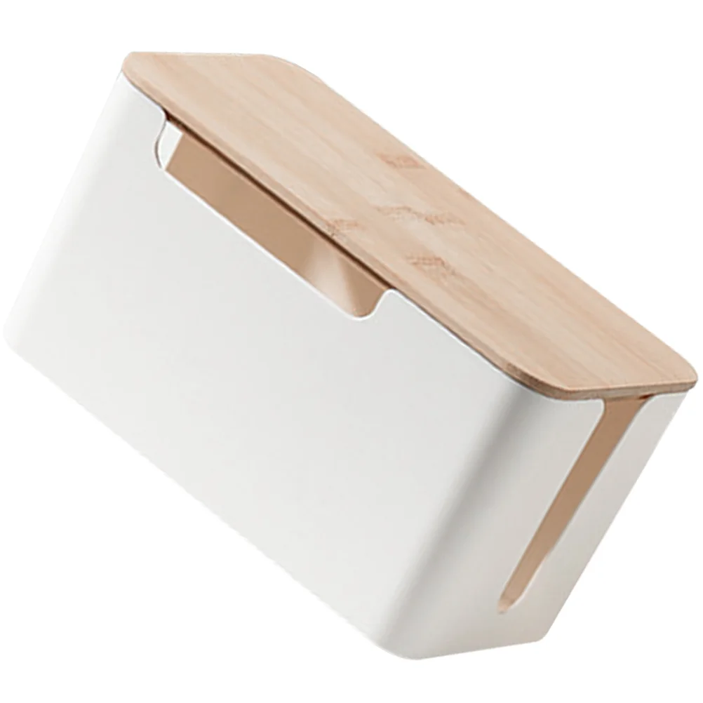 

Storage Box Router Wifi Cable Dsl Natural Phyllostachys Pubescens Wire Container