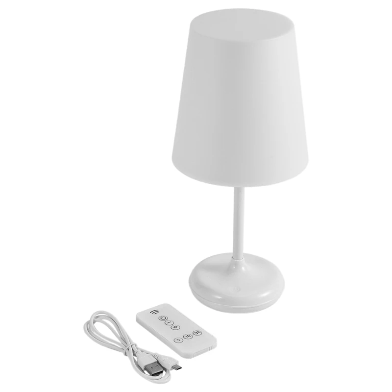 

Светодиодная настольная лампа с датчиком нажатия, приглушаемый ночсветильник с USB-зарядкой и дистанционным управлением, для офиса, спальни,...