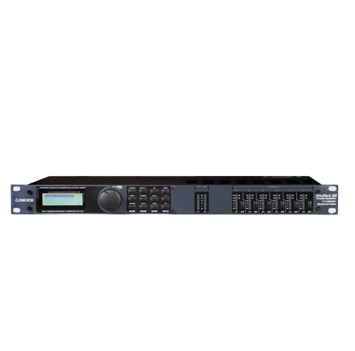 

DBX260 2 In/6 Out PA 260 digital audio processor with stable quality