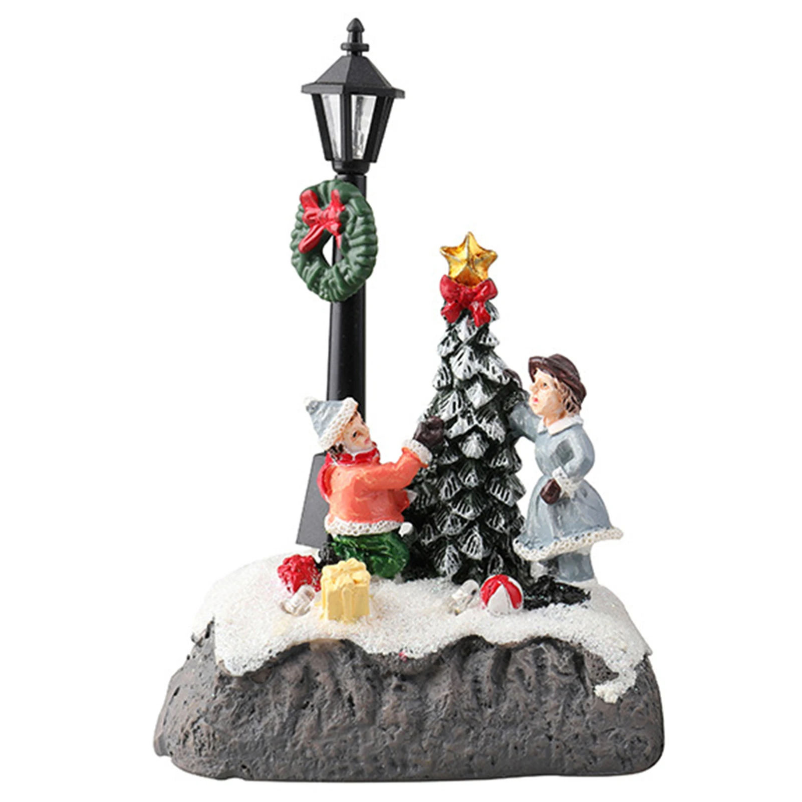 

Светодиодные рождественские украшения для дома, безопасный и энергоэффективный декор, подарок на Рождество, день рождения, новый год