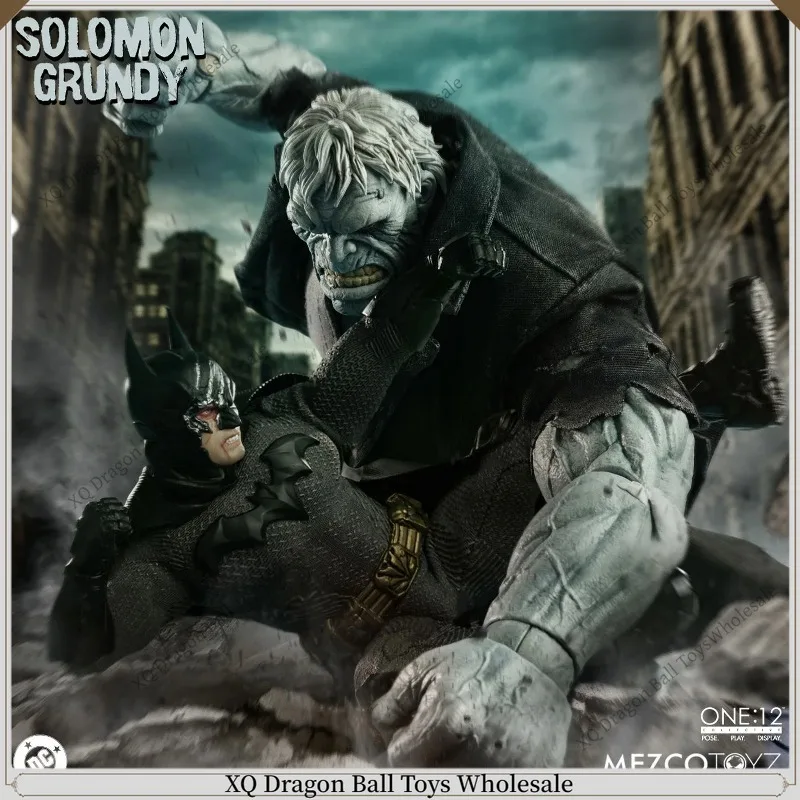 Фото [Предзаказ] Оригинальная коллекционная фигурка Mezco Ant One:12 DC Comics Solomon Grundy MEZ76372 в подарок №2
