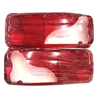 1pair tail lamp lens rear light cover 1784670 1784669 for scania pgrt series european truck body parts