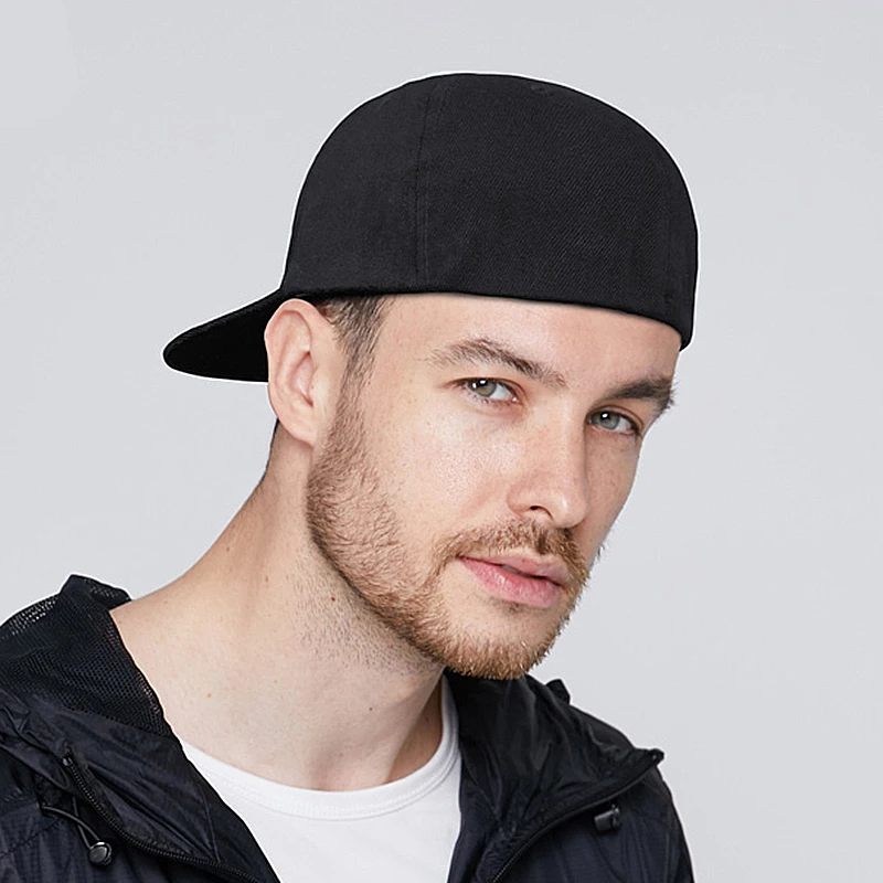 

New Stretch Men Woman Fitted Closed Elasticity Flexible Flex Hip hop Caps Hats Fit Visor NY Baseball Snapback Flat Solid Era