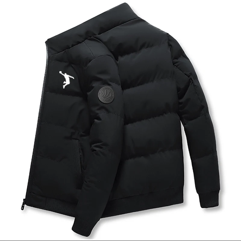 2023Men Winter Casual Thick Warm Waterproof Cotton Jacket Parkas Men Autumn New Outwear Windproof Hat Hooded Parkas Jacket Men