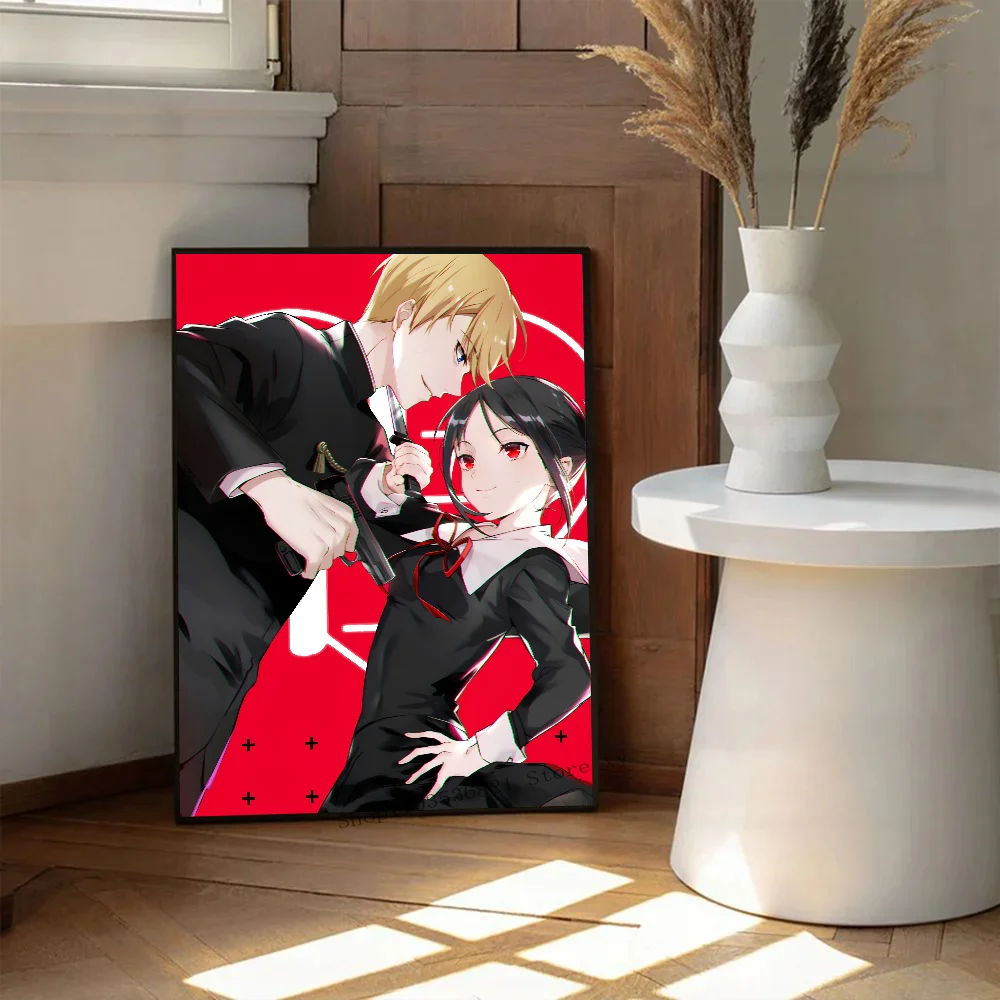 Плакат Аниме K-Kaguya-sama Love Is War бумажный плакат с принтом для дома гостиной спальни