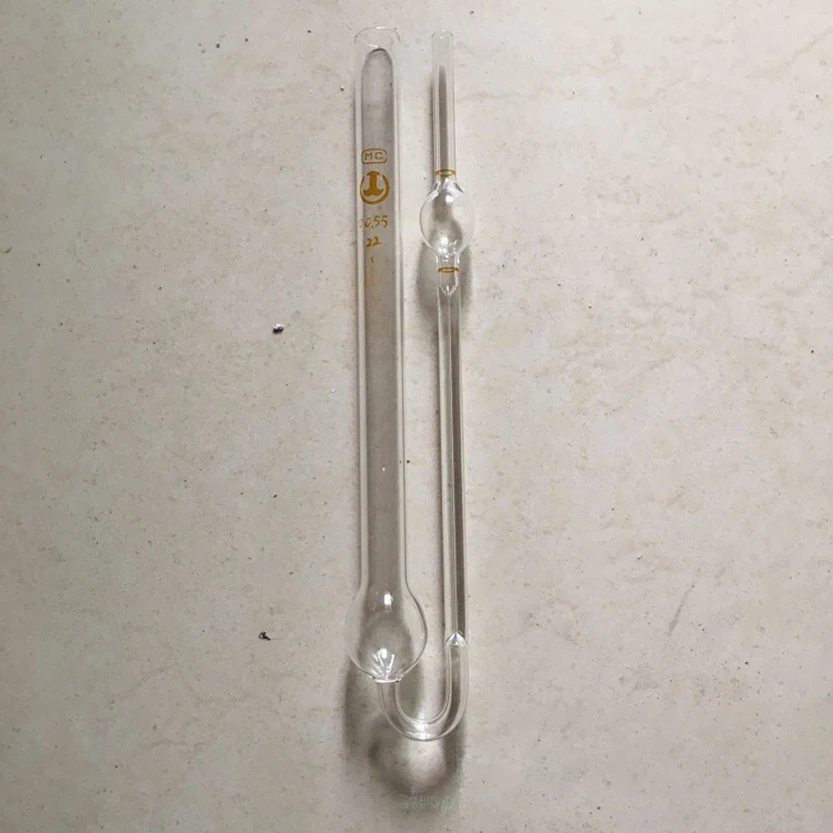 

1831 Ostwald viscometer viscosity meter Single ball viscometer 0.4/0.5/0.55/0.7/0.8/0.85/0.9/1.0mm size optional high quality