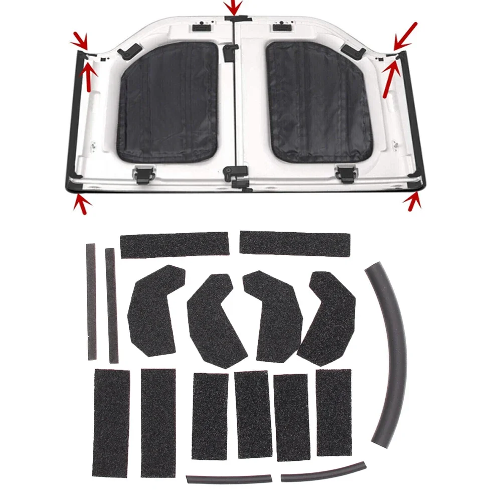 

Уплотнитель крыши для Jeep Wrangler JK 07-18, 68026937AB