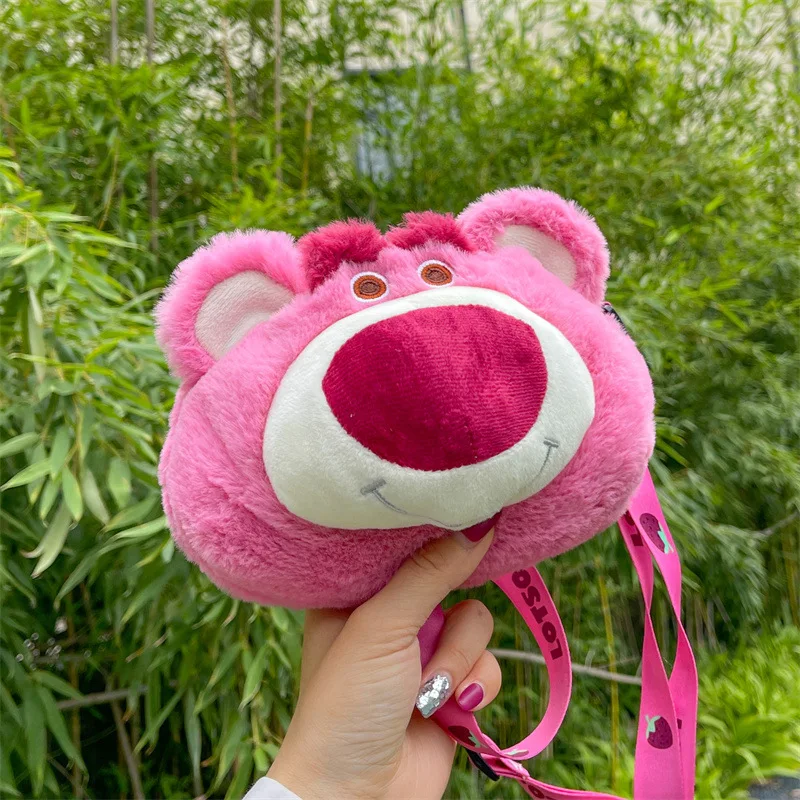 

Disney New Plush Bag Cartoon Stitch Cute Winnie the Pooh Children's Shoulder Bag frozen Girl Doll Handbag