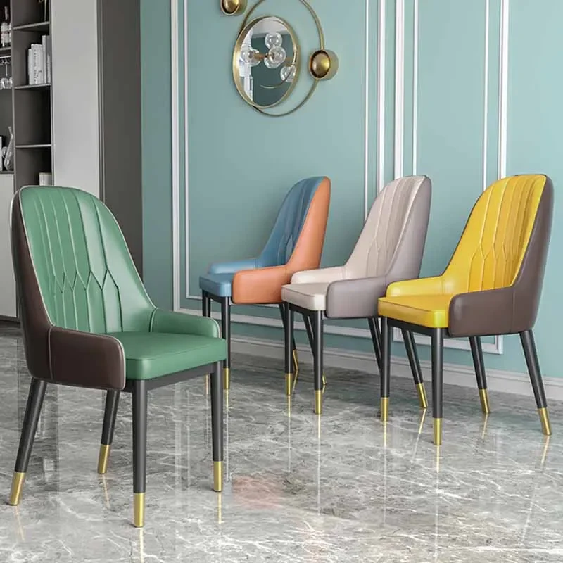 Офисные обеденные стулья в скандинавском стиле современные роскошные