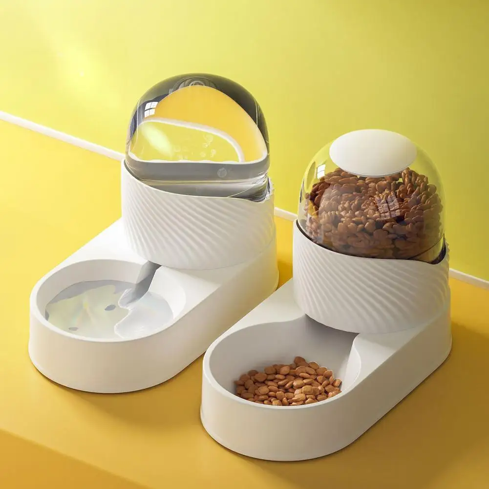 

1 Set Dog Water Feeder Durable Detachable Large Capacity Pet Product Cat Food Feeder Cat Drinking Feeder