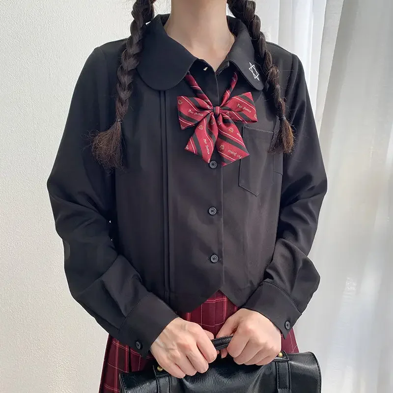 Блузка женская с длинным рукавом милый стильный элегантный топ для девушек