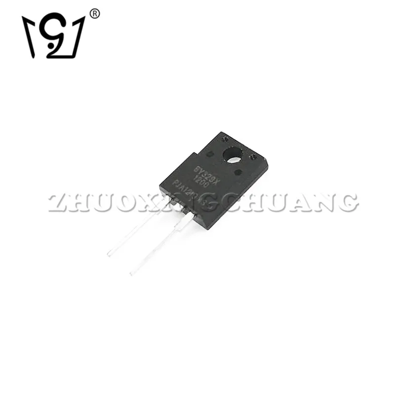 10 шт BY329X-1200 8A/1200V TO-220 Новый Оригинальный Диод Быстрого Восстановления |