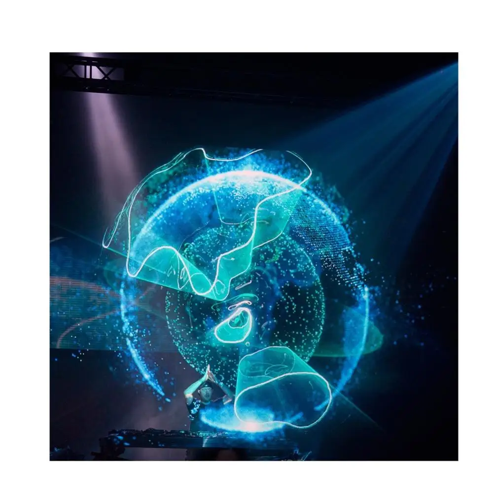

3D Holographic Projection Mesh Screen Holo Gauze Screen For Big Stage Show