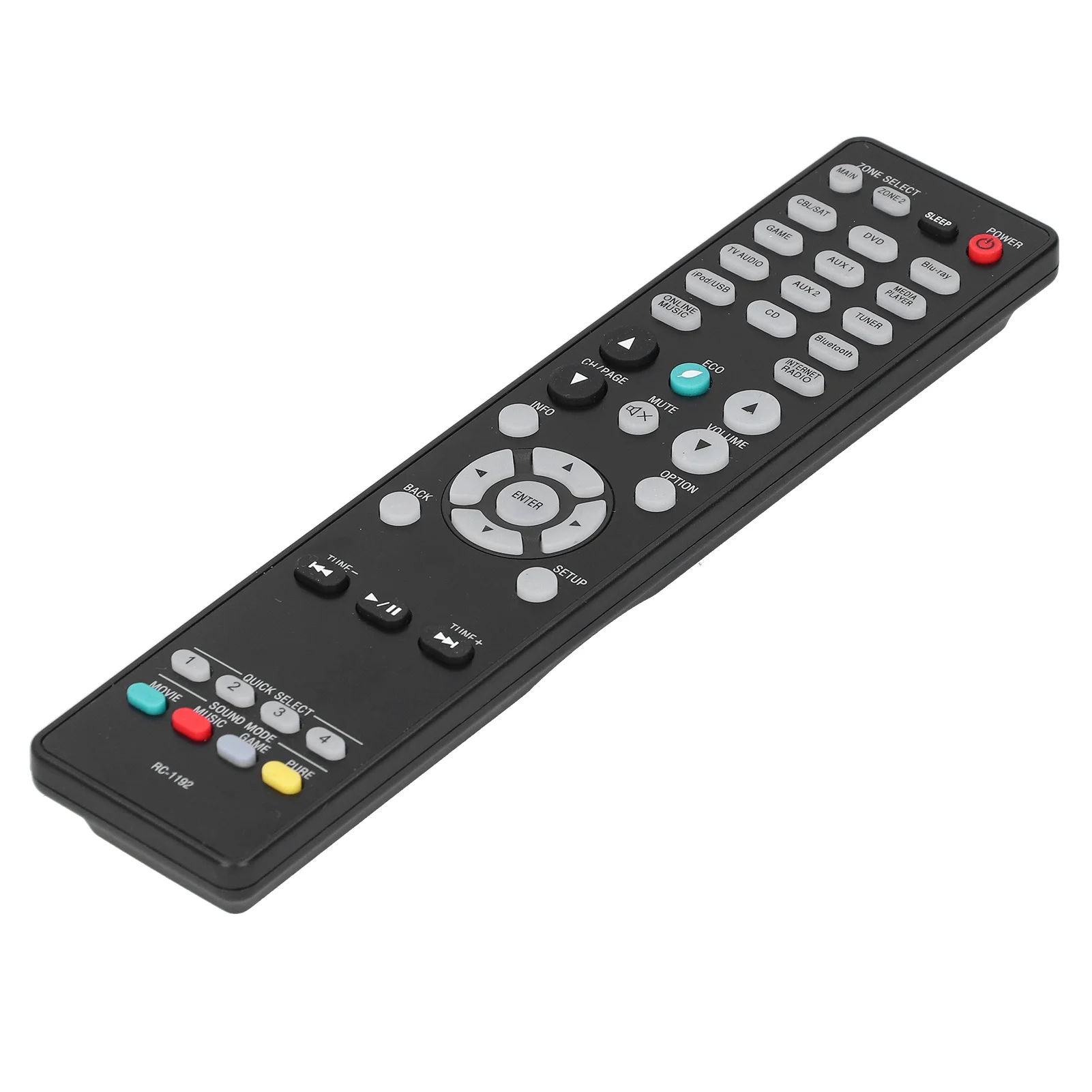 

RC‑1192 Universal TV Remote Control for LCD TV Portable Remote Control Replacement
