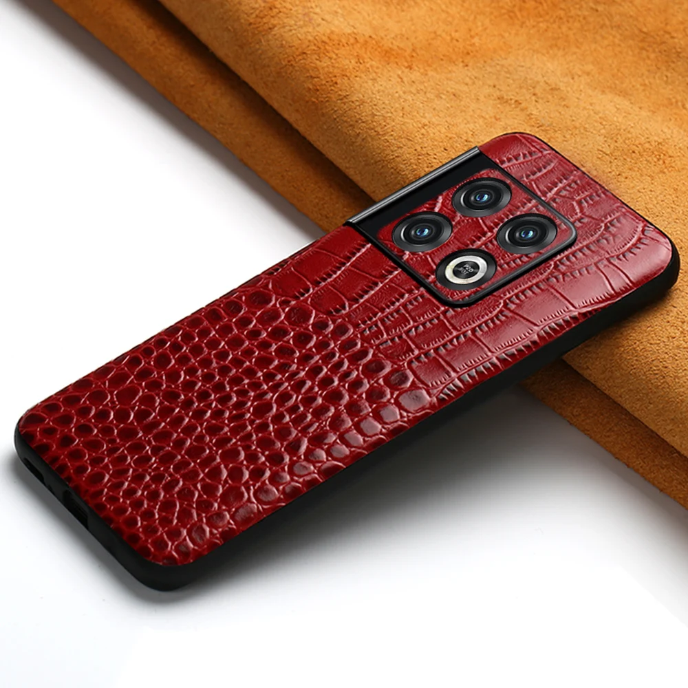 

Genuine Cow Leather Phone Case For Oneplus 11 10 Pro 8 9 Pro 10T 9R 10R 11R Ace 2 9RT 8T 7 7T Pro 9 Nord 2 One plus 6 Back Cover