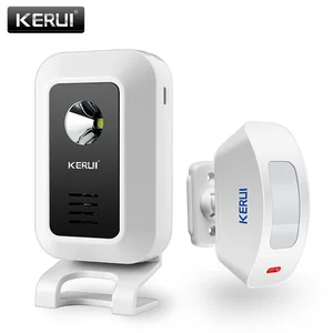 Imported KERUI M7 Welcome Motion Sensor Security Alarm 32 Songs DoorBell Chime Wireless Smart Home LED Night 